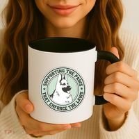 Supporting The Paws That Enforce The Laws Coffee Mug thumb 3
