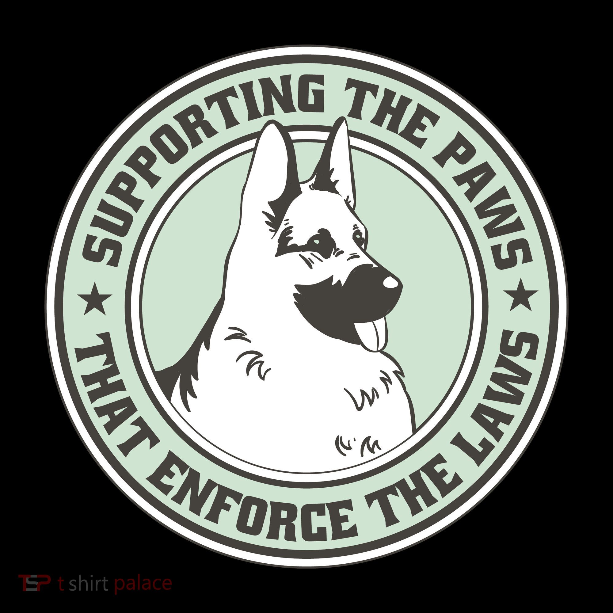 Supporting The Paws That Enforce The Laws Tank Top