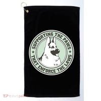 Supporting The Paws That Enforce The Laws Golf Towel thumb 0