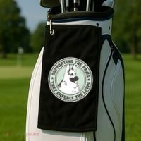Supporting The Paws That Enforce The Laws Golf Towel thumb 2