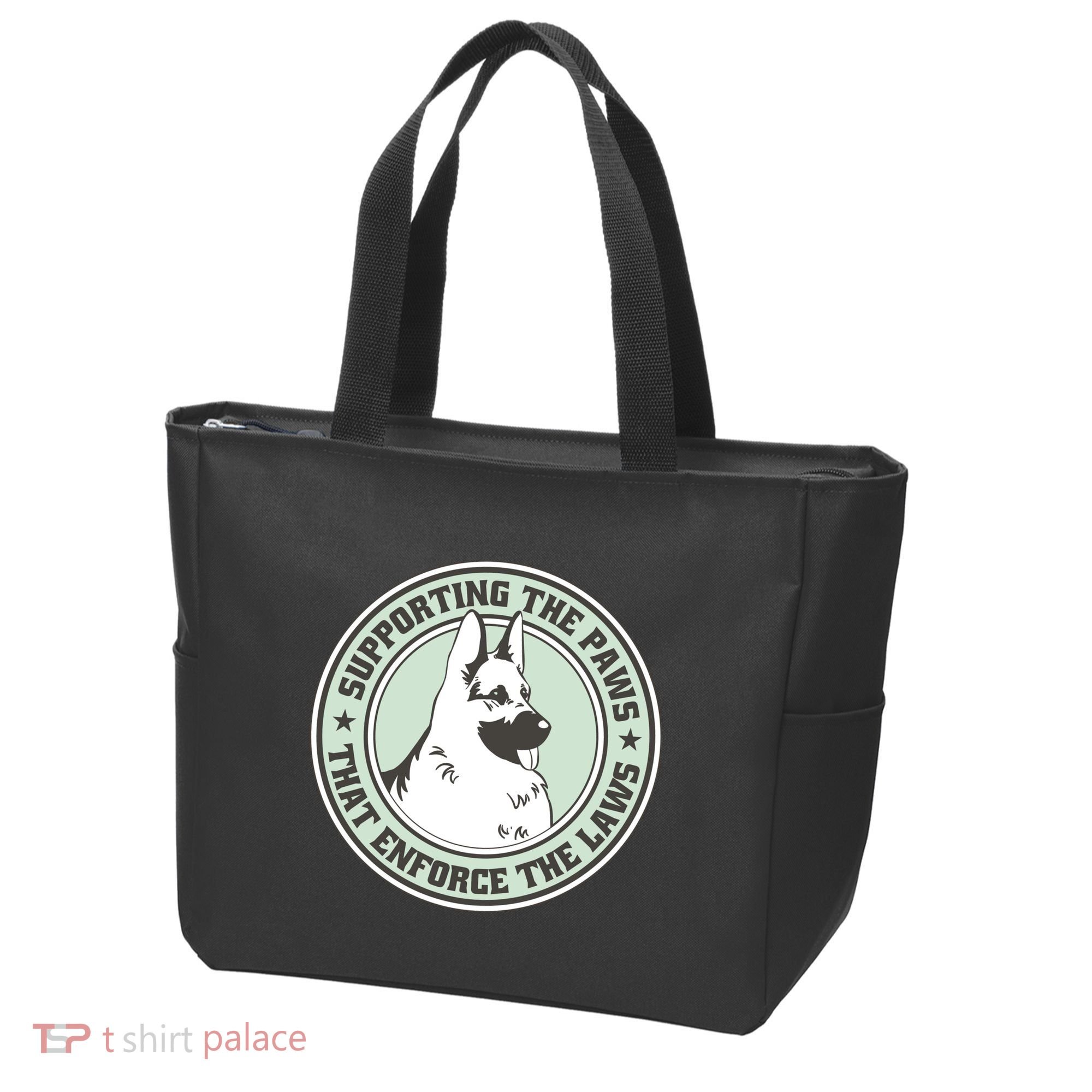 Supporting The Paws That Enforce The Laws Tote Bag
