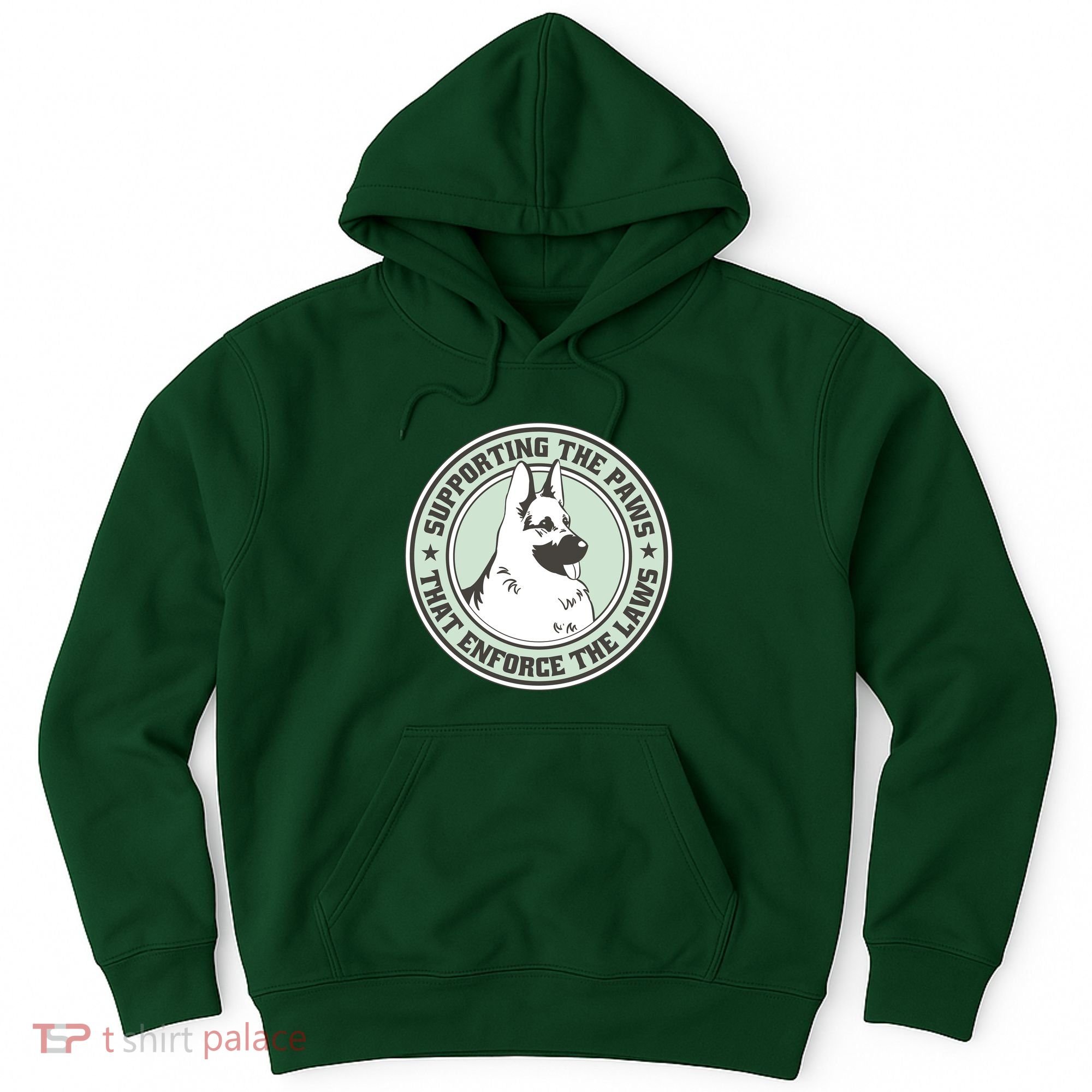 Supporting The Paws That Enforce The Laws Hoodie