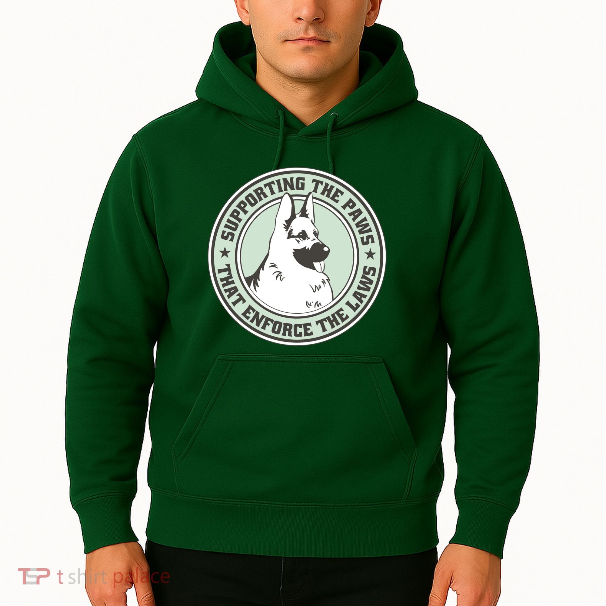 Supporting The Paws That Enforce The Laws Hoodie