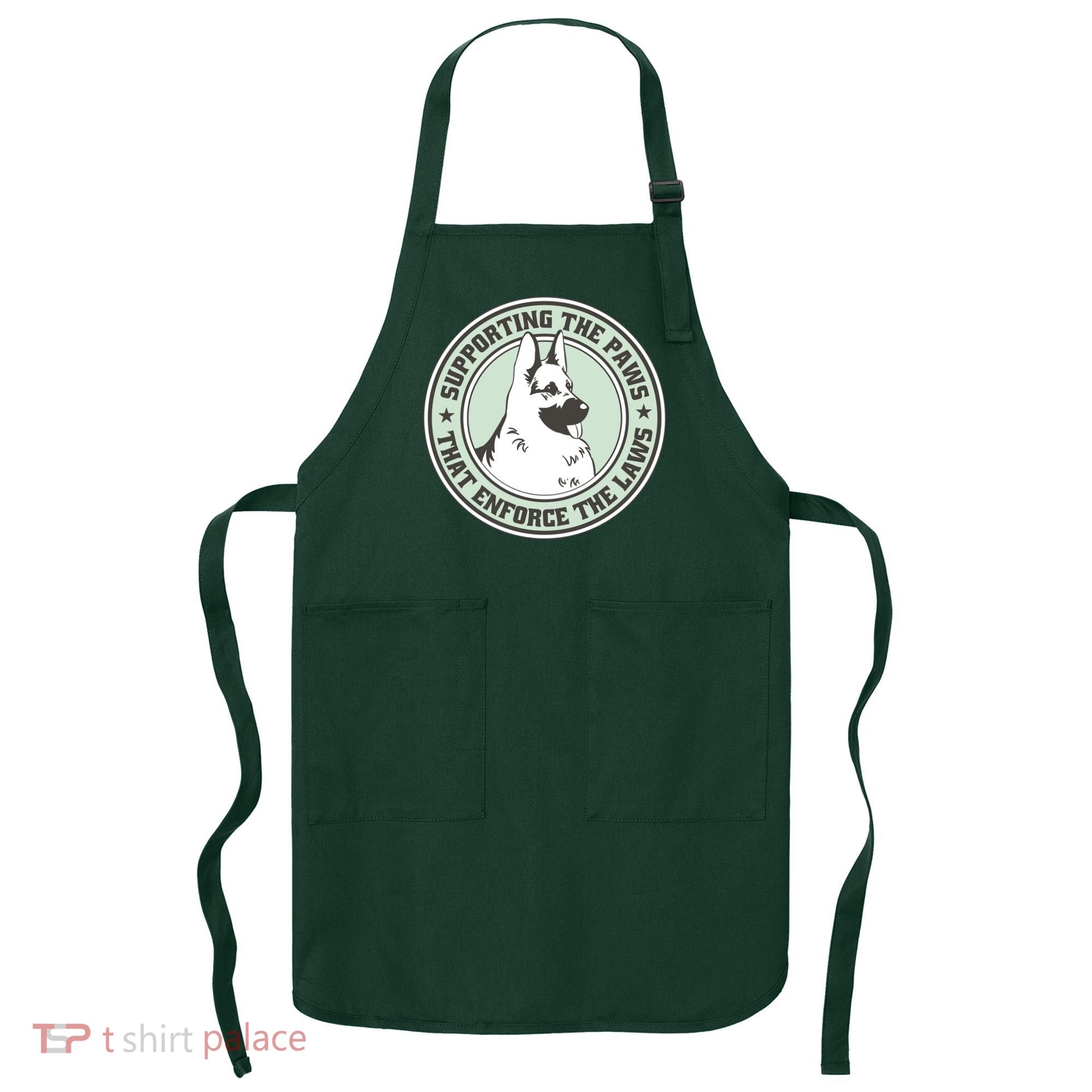 Supporting The Paws That Enforce The Laws Apron