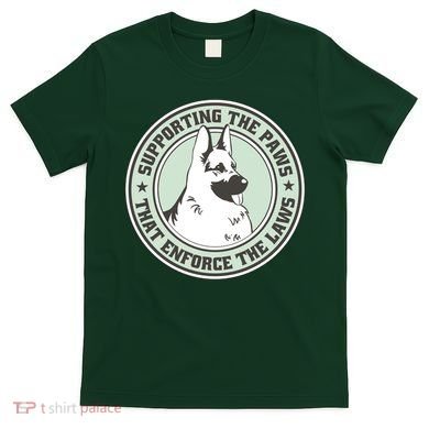 Supporting The Paws That Enforce The Laws T-Shirt