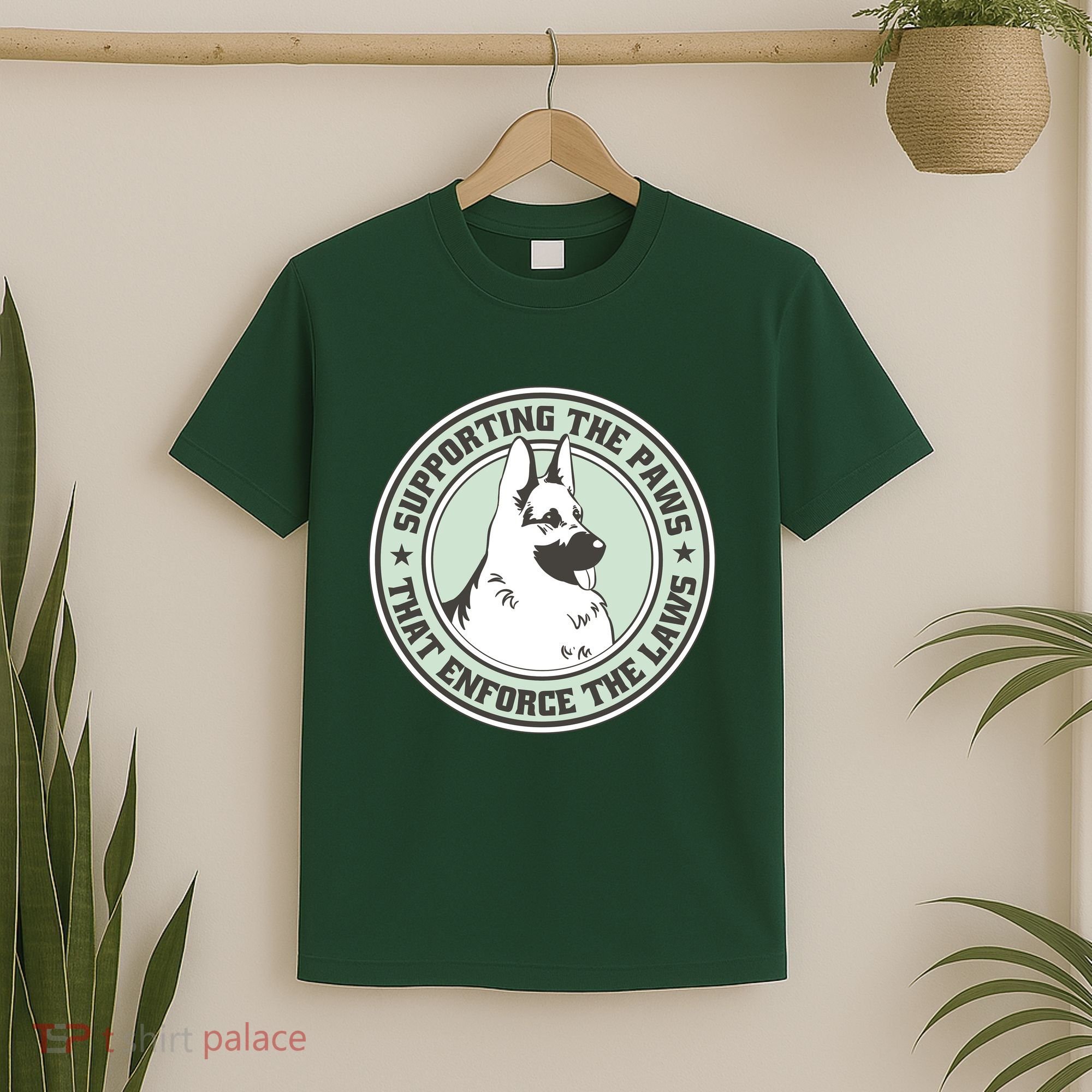 Supporting The Paws That Enforce The Laws T-Shirt