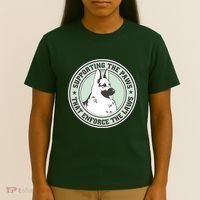 Supporting The Paws That Enforce The Laws T-Shirt thumb 4