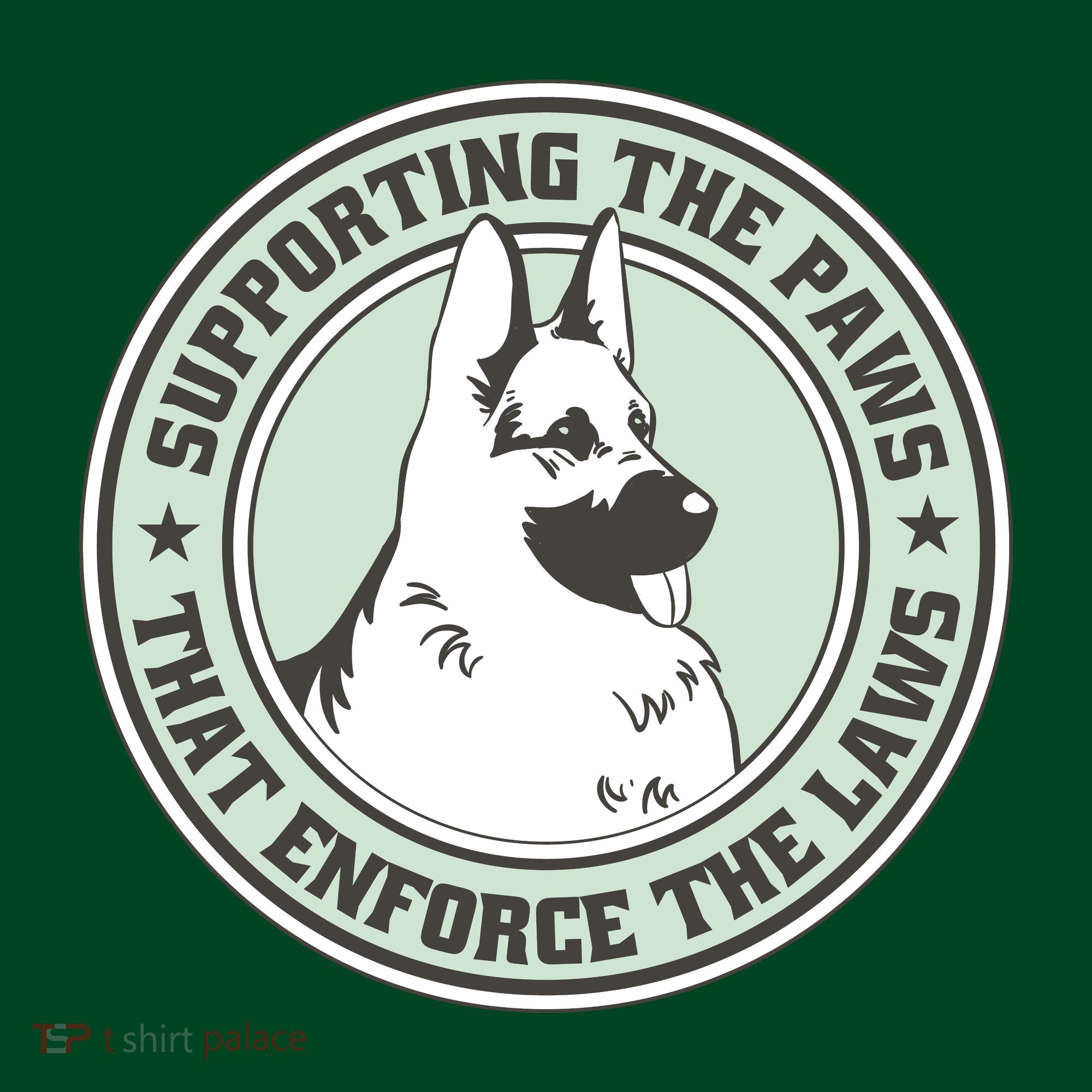 Supporting The Paws That Enforce The Laws Pajama Set