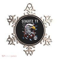 Schertz Texas Patriotic Eagle Usa Flag Ornament thumb 0