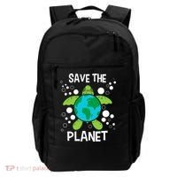 Save The Planet Environmental Protection Earth Day Climate Backpack thumb 0