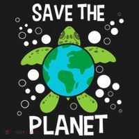 Save The Planet Environmental Protection Earth Day Climate Backpack thumb 2