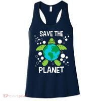 Save The Planet Environmental Protection Earth Day Climate Women's Tank Top thumb 0