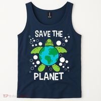 Save The Planet Environmental Protection Earth Day Climate Tank Top thumb 2