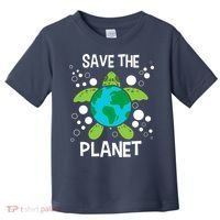 Save The Planet Environmental Protection Earth Day Climate Toddler T-Shirt thumb 0