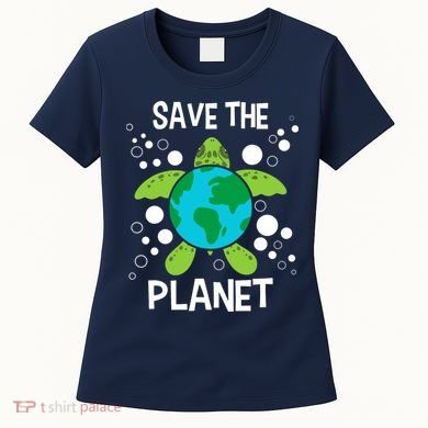 Save The Planet Environmental Protection Earth Day Climate Women's T-Shirt