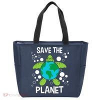 Save The Planet Environmental Protection Earth Day Climate Tote Bag thumb 0