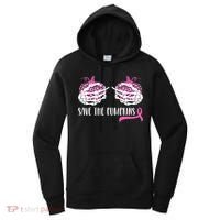 Save The Pumpkins Breast Cancer Awareness Halloween Women's Hoodie thumb 0