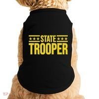 State Trooper Police Uniform Costume Doggie Tank thumb 0