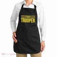 State Trooper Police Uniform Costume Apron thumb 2