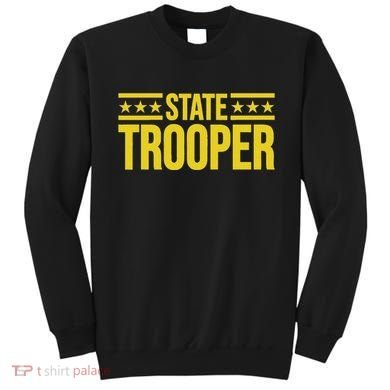 State Trooper Police Uniform Costume Sweatshirt