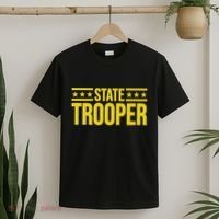 State Trooper Police Uniform Costume T-Shirt thumb 2