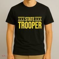 State Trooper Police Uniform Costume T-Shirt thumb 3