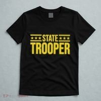 State Trooper Police Uniform Costume T-Shirt thumb 5