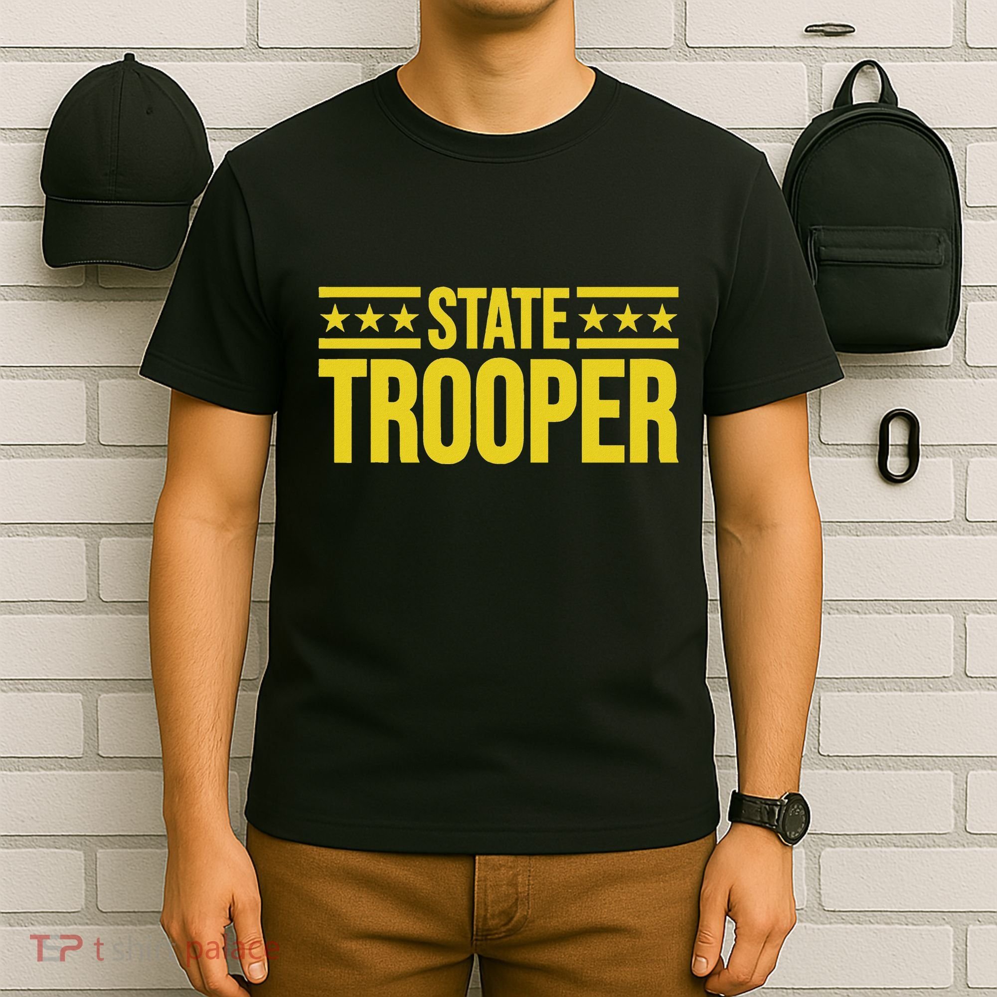 State Trooper Police Uniform Costume T-Shirt