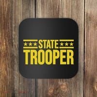 State Trooper Police Uniform Costume Coaster thumb 0