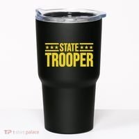 State Trooper Police Uniform Costume Tumbler thumb 0