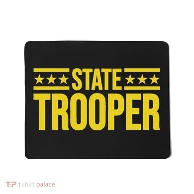 State Trooper Police Uniform Costume Mousepad