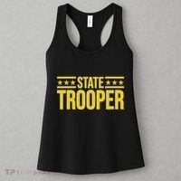 State Trooper Police Uniform Costume Women's Tank Top thumb 3