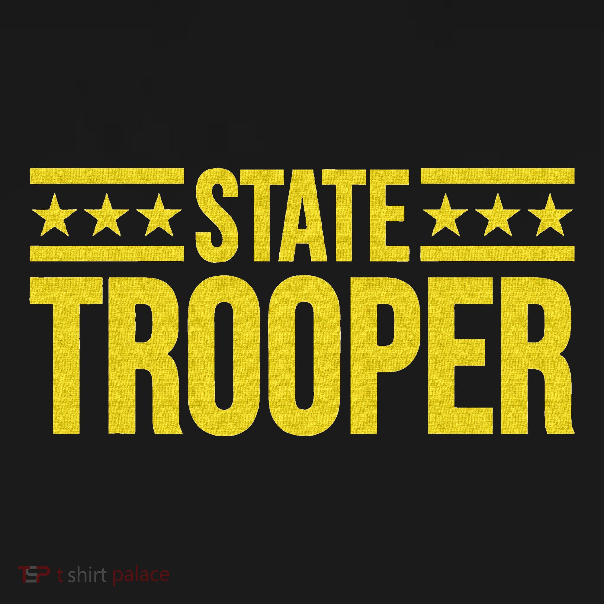 State Trooper Police Uniform Costume Women's Tank Top