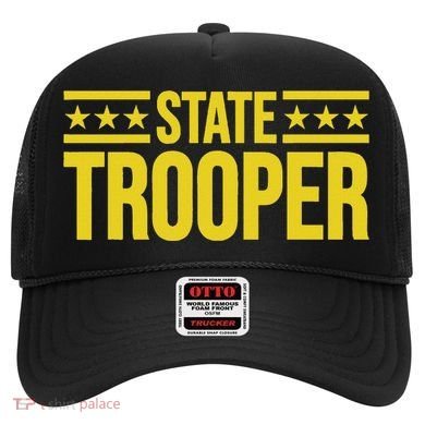 State Trooper Police Uniform Costume Hat