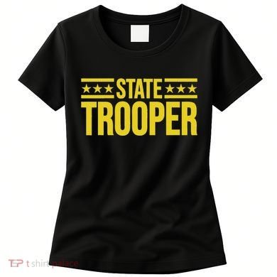 State Trooper Police Uniform Costume Women's T-Shirt