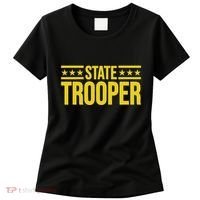 State Trooper Police Uniform Costume Women's T-Shirt thumb 0