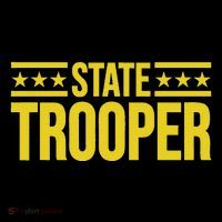 State Trooper Police Uniform Costume Women's T-Shirt thumb 6