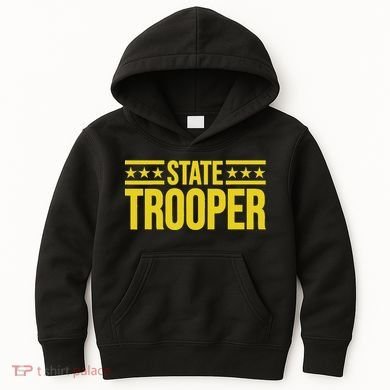 State Trooper Police Uniform Costume Kids Hoodie