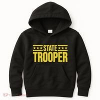 State Trooper Police Uniform Costume Kids Hoodie thumb 0