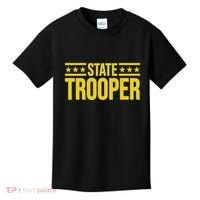 State Trooper Police Uniform Costume Kids T-Shirt thumb 0