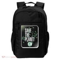 Save The Planet Make Every Day Earth Day Backpack thumb 0