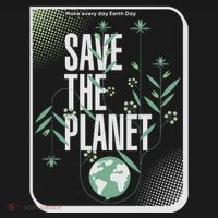 Save The Planet Make Every Day Earth Day Tote Bag thumb 4