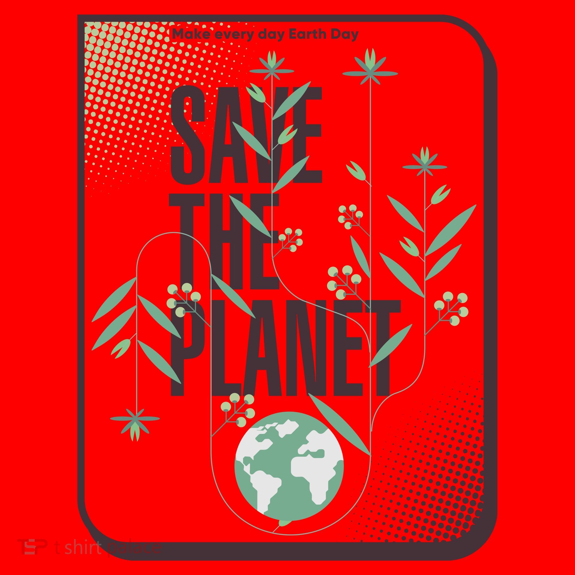 Save The Planet Make Every Day Earth Day Santa Hat