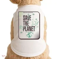 Save The Planet Make Every Day Earth Day Doggie Tank thumb 0