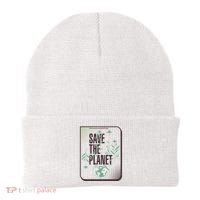 Save The Planet Make Every Day Earth Day Beanie thumb 0