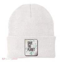 Save The Planet Make Every Day Earth Day Beanie thumb 0