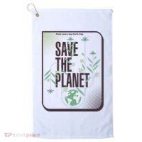 Save The Planet Make Every Day Earth Day Golf Towel thumb 0