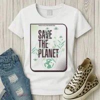 Save The Planet Make Every Day Earth Day Women's T-Shirt thumb 3