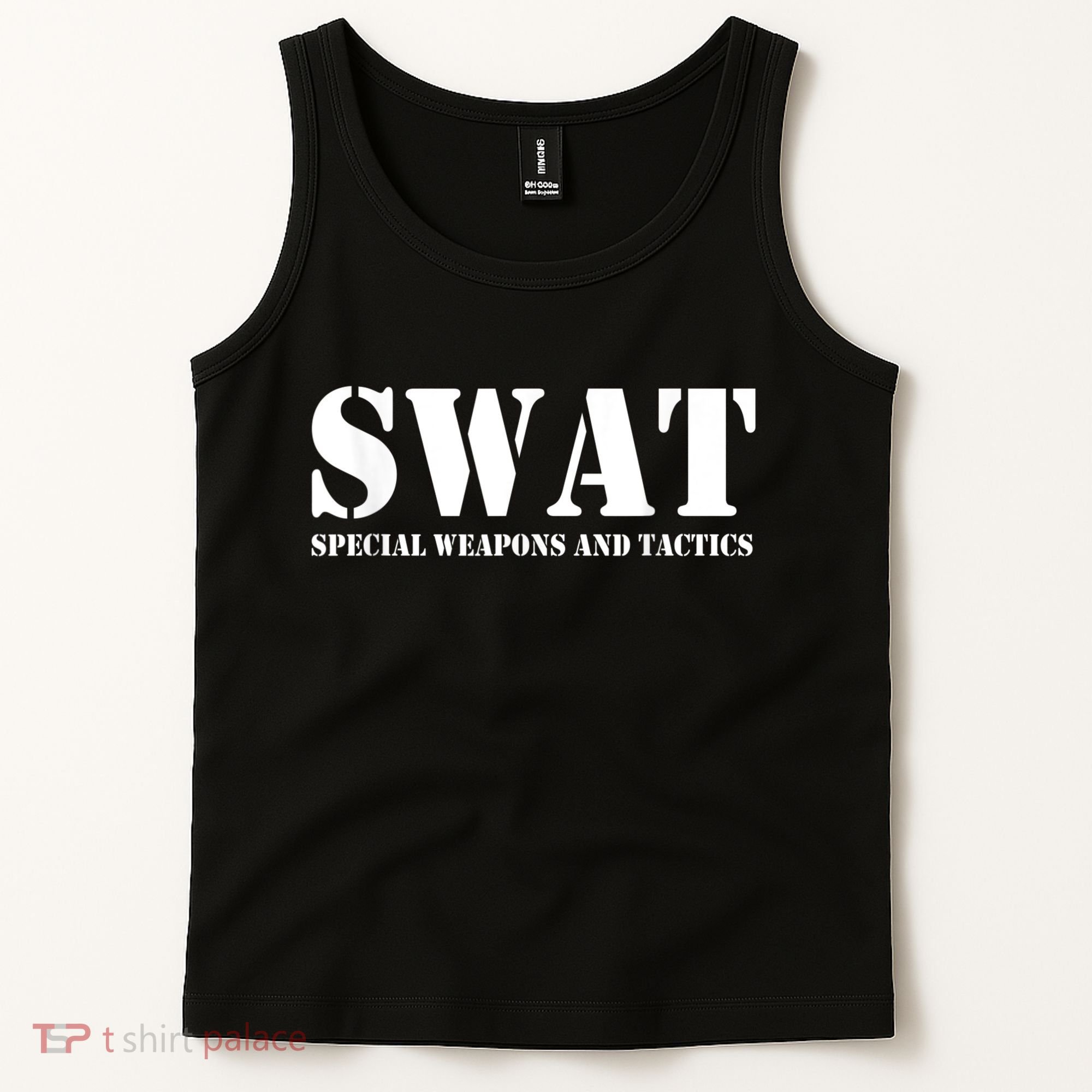 SWAT Team Police SWAT Team Tank Top