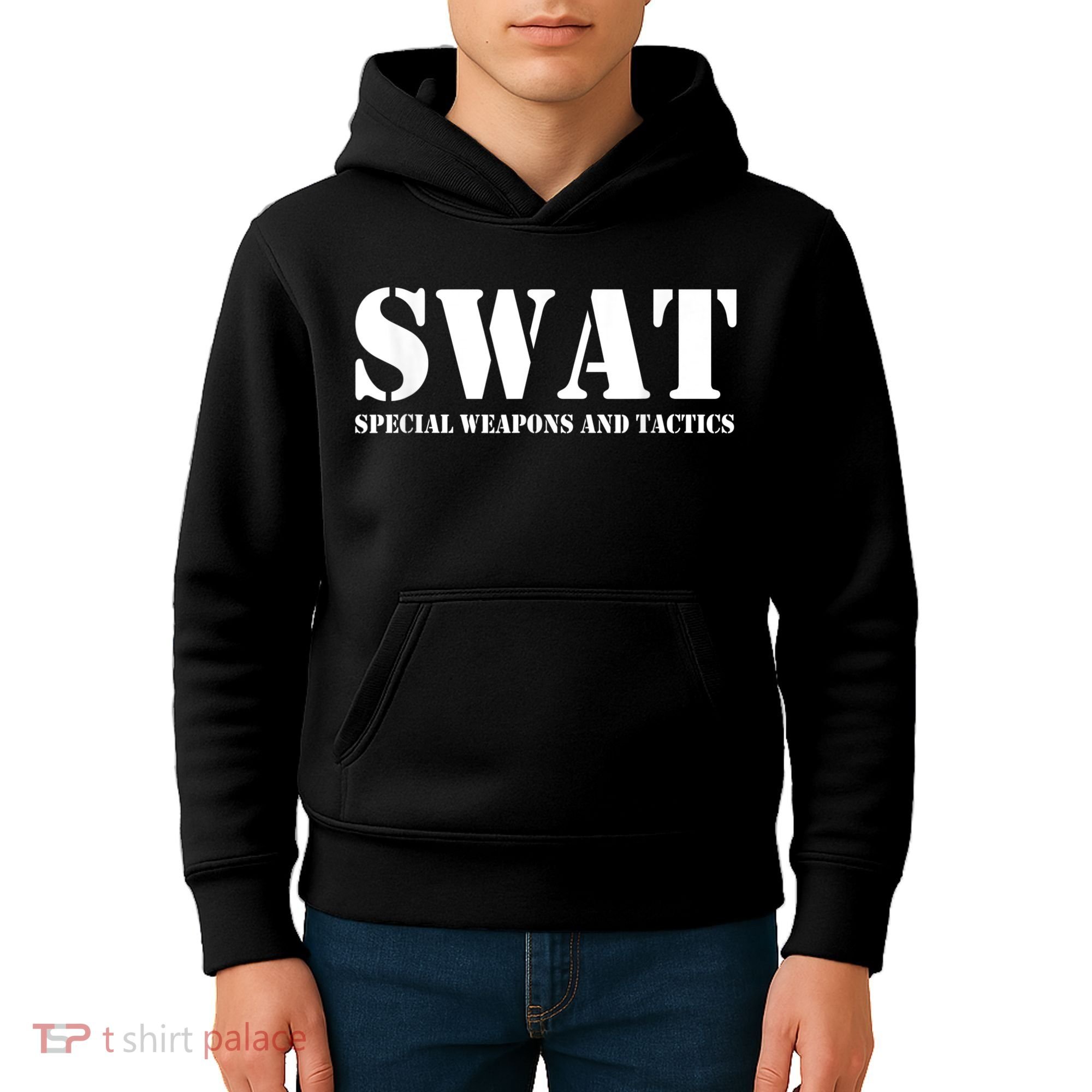 SWAT Team Police SWAT Team Kids Hoodie